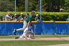 Baseball vs Babson  Wheaton College Baseball vs Babson during Championship game of the NEWMAC Championship hosted by Wheaton. - (Photo by Keith Nordstrom) : Wheaton, baseball, NEWMAC